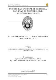 UNIVERSIDAD NACIONAL DE INGENIERA - Cybertesis Perú - UNI ...