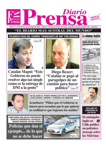 Edición 3119 Martes 16 de Octubre de 2012 CS3.indd - Diario Prensa