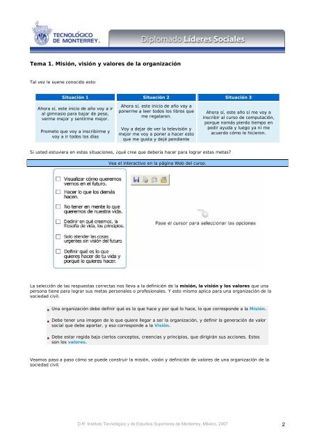 Módulo 1. Visión del futuro - Centros Comunitarios de Aprendizaje