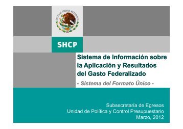 Sistema Formato Único - Sedesol