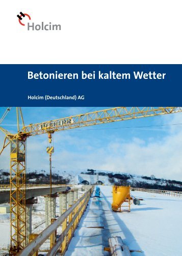 Betonieren bei kaltem Wetter