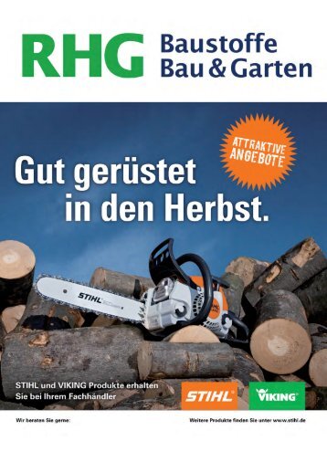 Das STIHL KombiSystem - bei der RHG