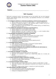 Examen Febrero 2003