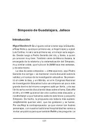 Simposio de Guadalajara, Jalisco - Cinvestav