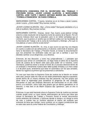 Version en PDF - Secretaría del Trabajo y Previsión Social