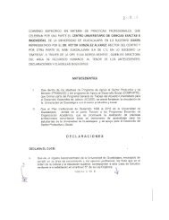 convenio especifico en materia de prácticas profesionales, que ...