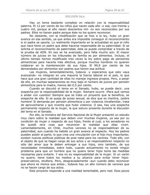 Ley Nº 20.172 - Biblioteca del Congreso Nacional de Chile
