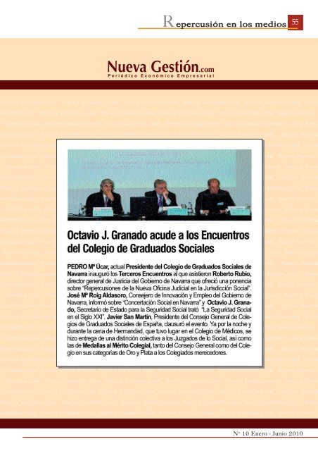 Nº 10 - Graduados Sociales Navarra