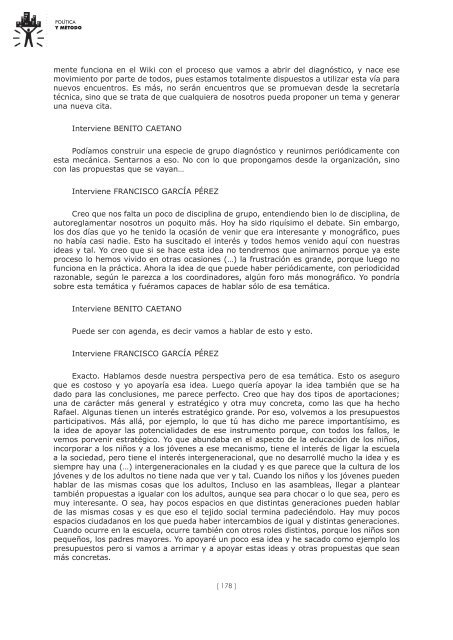 Escenarios de Ciudadanía - La Ciudad Humanizada