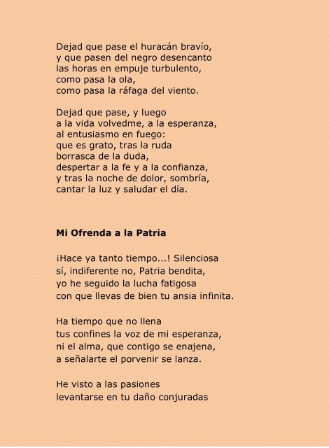 Recopilación Poemas de: Salomé Ureña de Henríquez - Educando