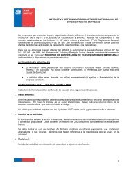 instructivo solicitud autorizacion cursos internos empresas - Servicio ...