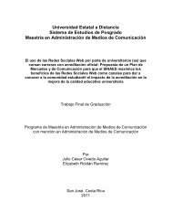 AVANCE PARA LA TESIS - Página de inicio - Universidad Estatal a ...