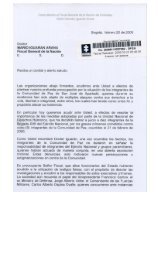 Descargar carta completa 29 organizaciones ... - DH Colombia