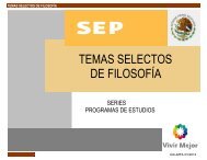 TEMAS SELECTOS DE FILOSOFÍA - Colegio de Bachilleres del ...