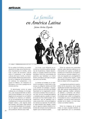 La familia en América Latina