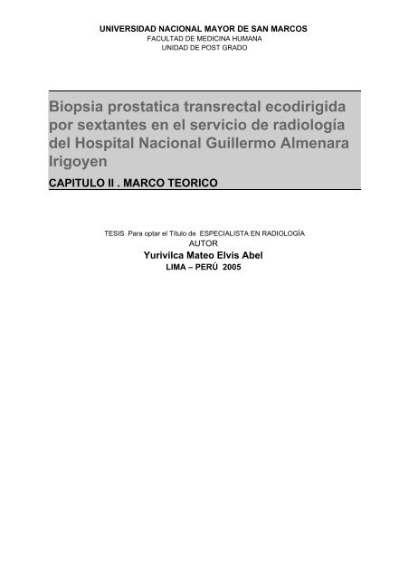 instrumentos para biopsia de próstata por ultrasonido
