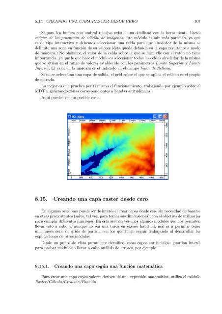 Fundamentos de análisis geográfico con SEXTANTE - La Salle