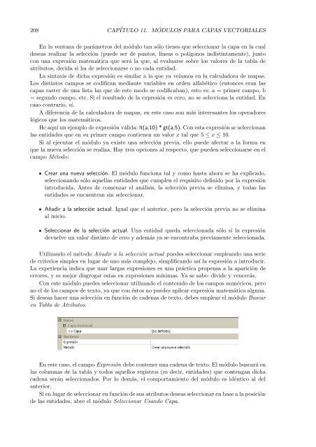 Fundamentos de análisis geográfico con SEXTANTE - La Salle