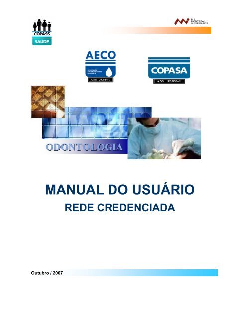 manual do usuário - Copasa
