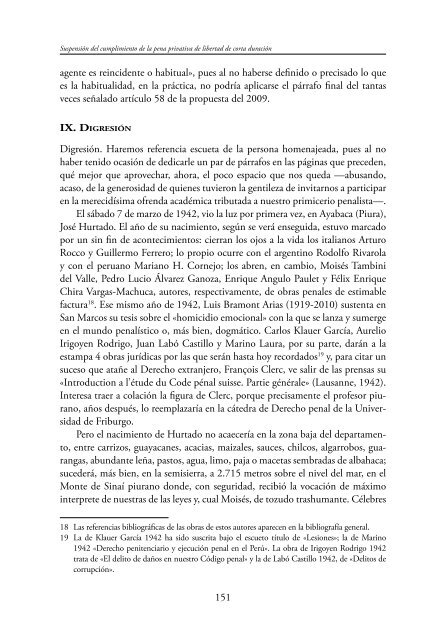 Suspensión del cumplimiento de la pena privativa de libertad de ...