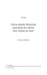 Carta desde Panamá: parcelas en venta con vistas al mar1 - El País
