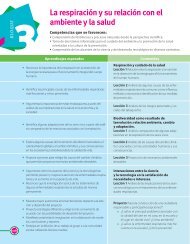 La respiración y su relación con el ambiente y la ... - Secundaria SM