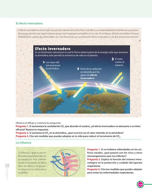 La respiración y su relación con el ambiente y la ... - Secundaria SM