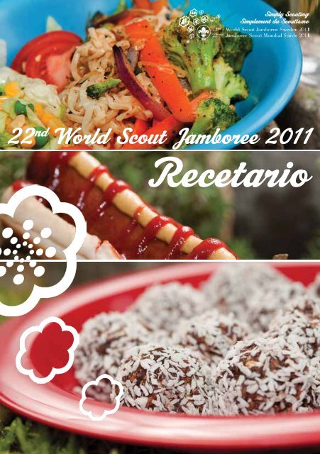 Recetario - The 22nd World Scout Jamboree Sweden 2011