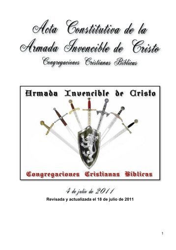 Mariscal de Campo de la Armada Invencible de Cristo