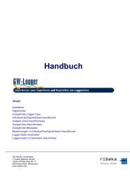 Handbuch - ribeka GmbH