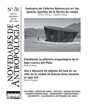 Bajar boletín en formato PDF - Instituto Nacional de Antropología y ...