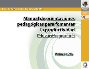 Jornada de Productividad Laboral 2011 - Subsecretaría de ...