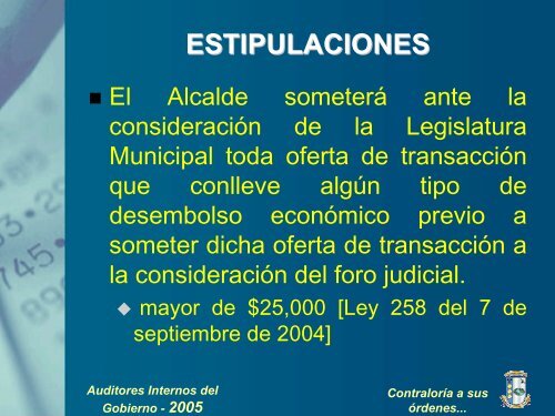 PERSONAL Y DEMANDAS - Oficina del Contralor