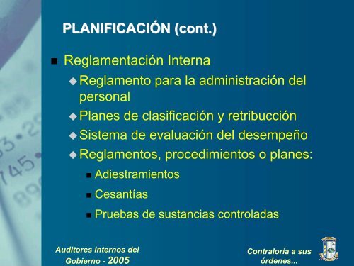 PERSONAL Y DEMANDAS - Oficina del Contralor