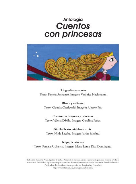 CUENTOS CON PRINCESAS | Antología