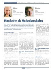 Mitarbeiter als Markenbotschafter