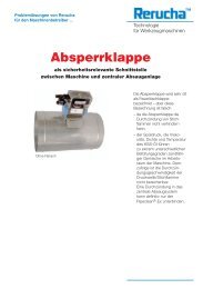 Broschüre (pdf) herunterladen! - Rerucha™ GmbH