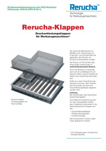 Rerucha-Klappen - Rerucha™ GmbH