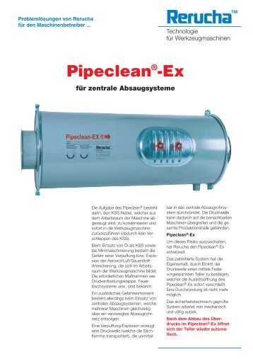 Pipeclean®-Ex - Rerucha™ GmbH
