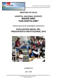 MADRE NIÑO “SAN BARTOLOME” - Hospital Nacional Docente ...