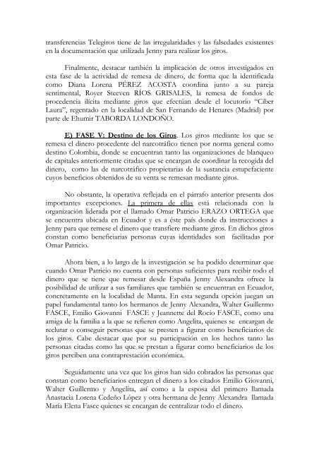 2010-10-04 auto prisión incondicional y con fianzas. DPA ... - El País