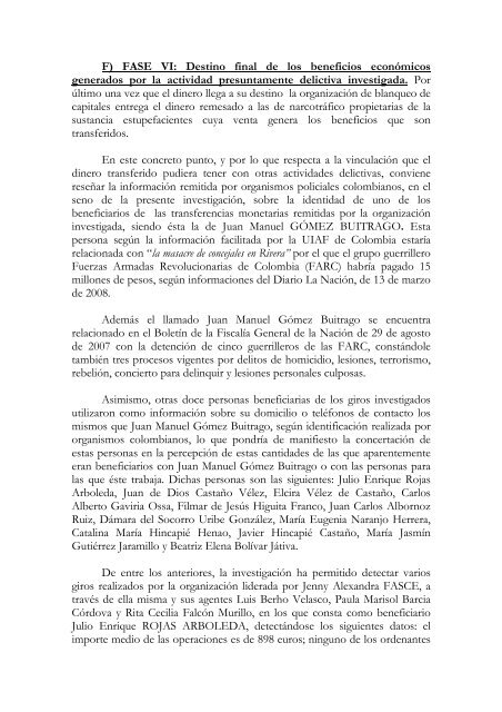 2010-10-04 auto prisión incondicional y con fianzas. DPA ... - El País