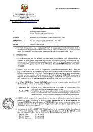 Informe N° 1326 - 2006/DSB/DIGESA - Dirección General de Salud ...