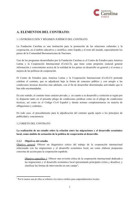 pliego de condiciones técnicas y jurídicas para la contratación de un ...