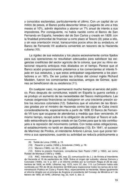 La banca de emisión en Cuba (1856-1898 - Consejo Superior de ...