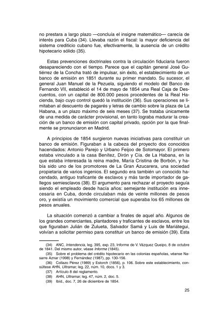 La banca de emisión en Cuba (1856-1898 - Consejo Superior de ...