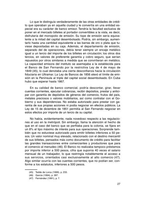 La banca de emisión en Cuba (1856-1898 - Consejo Superior de ...