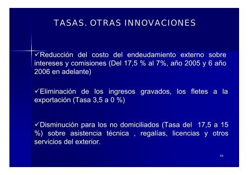 ley 125/91, modificada por la ley 2421/04 rentas de actividades ...