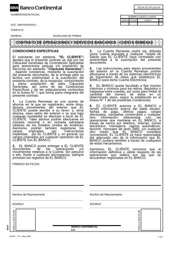 APERTURA DE UNA CUENTA BANCARIA apertura de una cuenta bancaria: