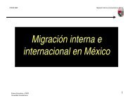 Migración interna e internacional en México - Instituto Nacional de ...